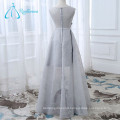 Elegant Formal Sequined Beading Pearls Sashes Lace Prom Dress